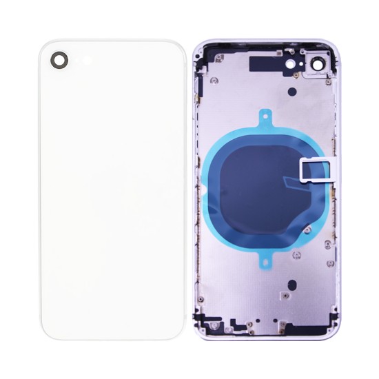 Tampa Traseira+Frame Apple iPhone 8 Branco